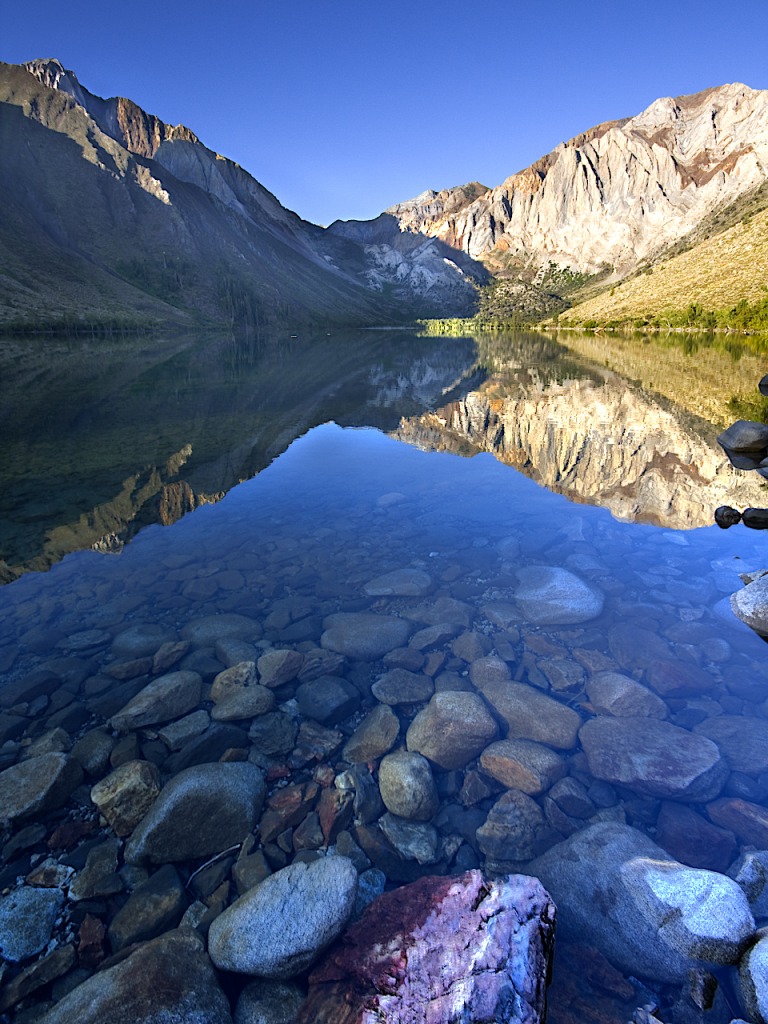 Convict Lake Rocks jigsaw puzzle in Great Sightings puzzles on TheJigsawPuzzles.com